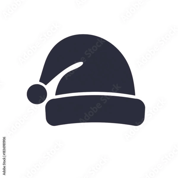 Obraz Santa hat icon