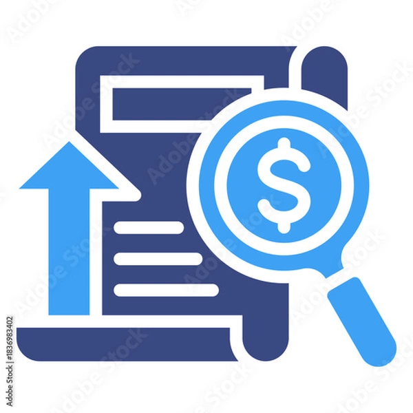 Obraz Market Analysis Icon