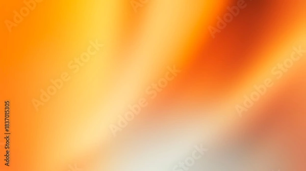 Obraz あたたかみのあるオレンジ×黄色のぼかしグラデーション背景