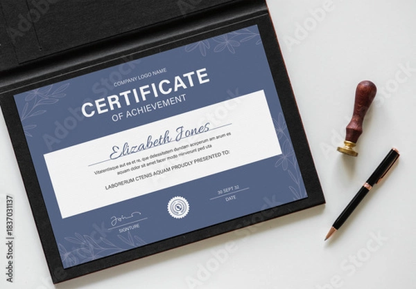 Fototapeta Modern Certificate Template