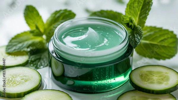 Obraz Refreshing Cucumber Mint Hydrating Gel Jar Skincare