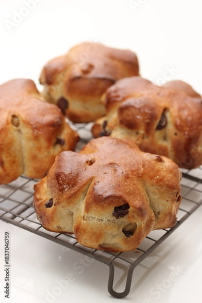 Obraz 焼きたてのレーズンパン