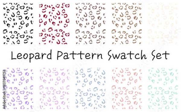 Obraz 豹柄パターンスウォッチセット