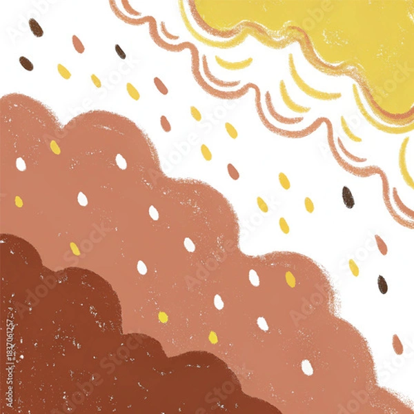 Obraz colorful abstract background, vector illustration