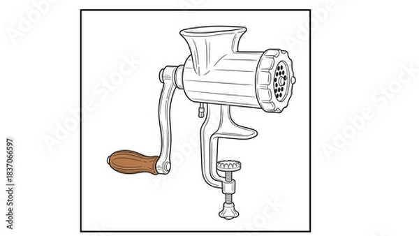 Obraz illustration of a pair of keys