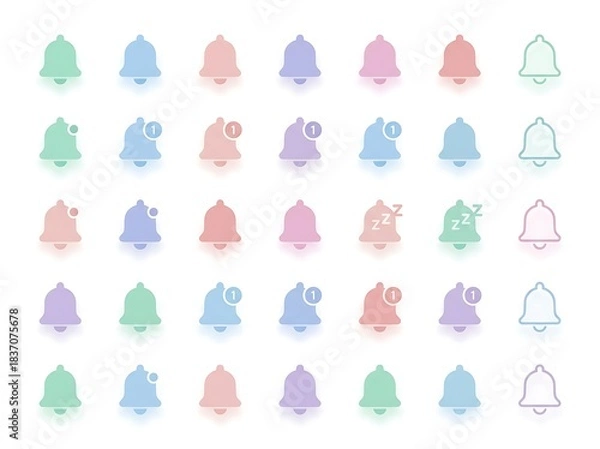 Fototapeta User Profile, Login, and Logout Icons A Set of Simple, Modern Graphics for Digital Interfaces