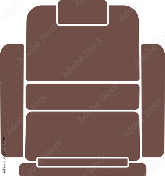 Obraz 理容椅子　アイコン