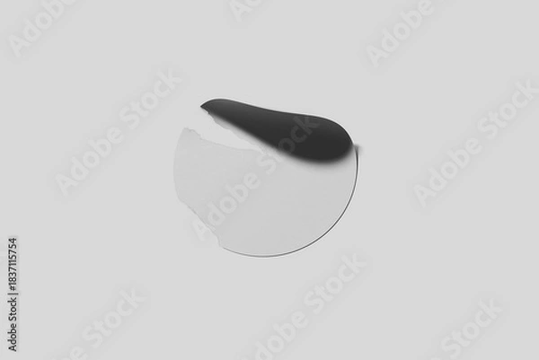 Obraz Torn Paper Blank Sticker 