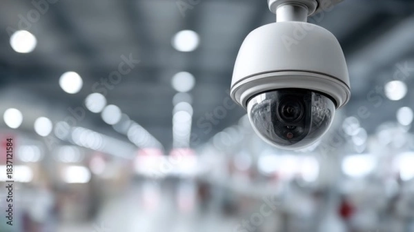 Obraz Indoor security camera with blurry background