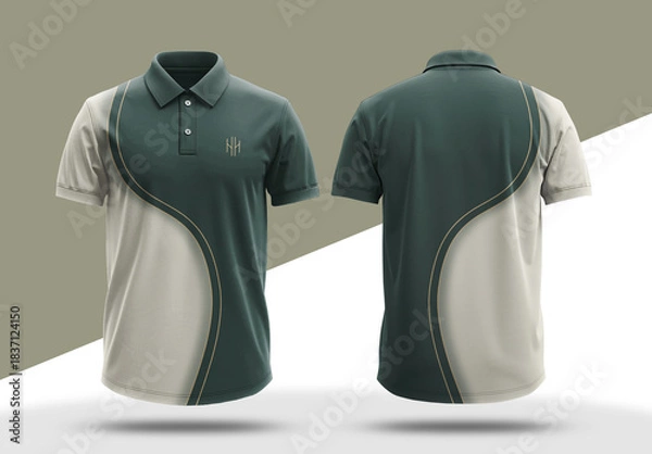 Obraz Polo T Shirt Design Template
