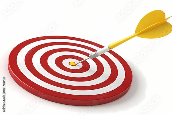 Obraz dart on target