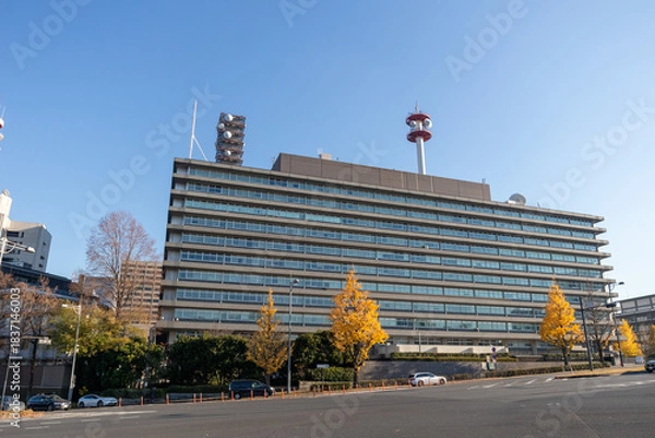 Fototapeta 霞が関にある国道交通省