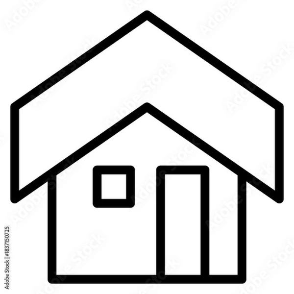 Obraz realty icon design for graphic designer or web developer