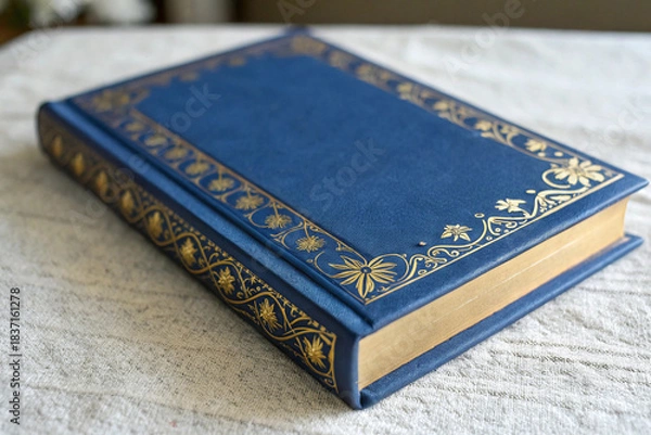 Fototapeta old book on the table