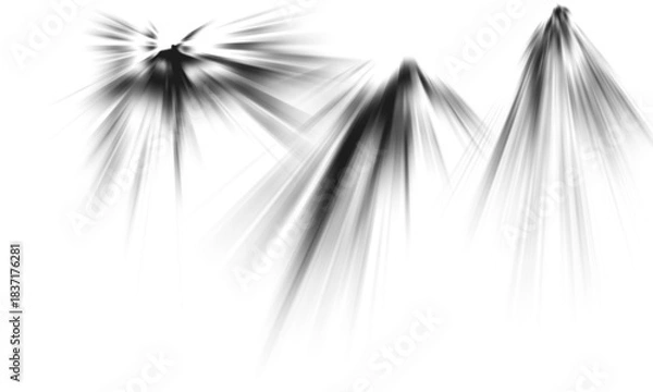 Obraz Black Lights set Best for arts Projects