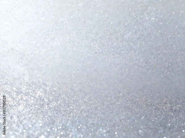 Obraz Silver Glitter Texture Background with Soft Sparkle