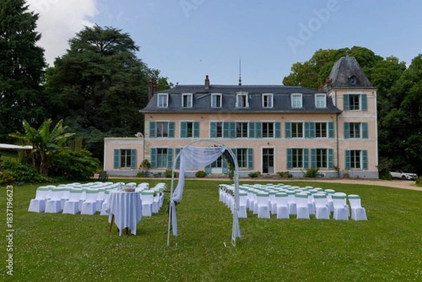 Obraz Mariage au château