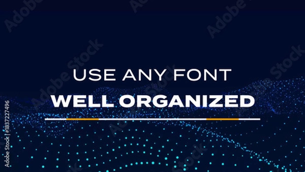 Obraz Minimal Modern Titles Vol.02