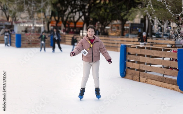 Obraz Pattinando sul ghiaccio