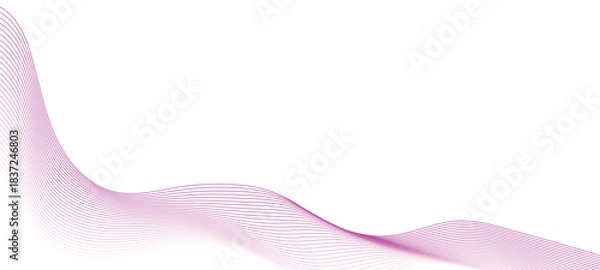 Fototapeta Business Flow Curve Lines Forming Modern Stream Illustration