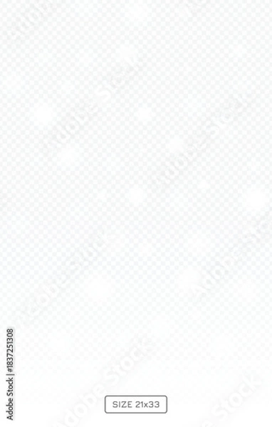 Obraz abstract white background with dynamic snowfall effect