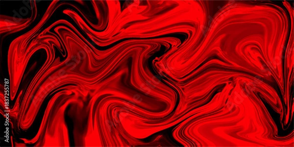 Fototapeta Liquid and fluid seamless pattern with Colorful bright mix colors. Seamless pattern with liquid colorful pastel paint, mix colors background. Paper with soft waves and black fabric liquid metallic art