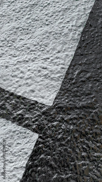Obraz pattern on plastered concrete wall