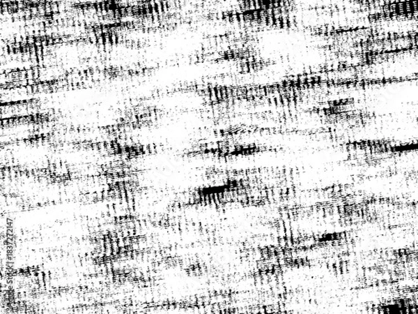 Fototapeta Black and White Distressed Grunge Texture Background