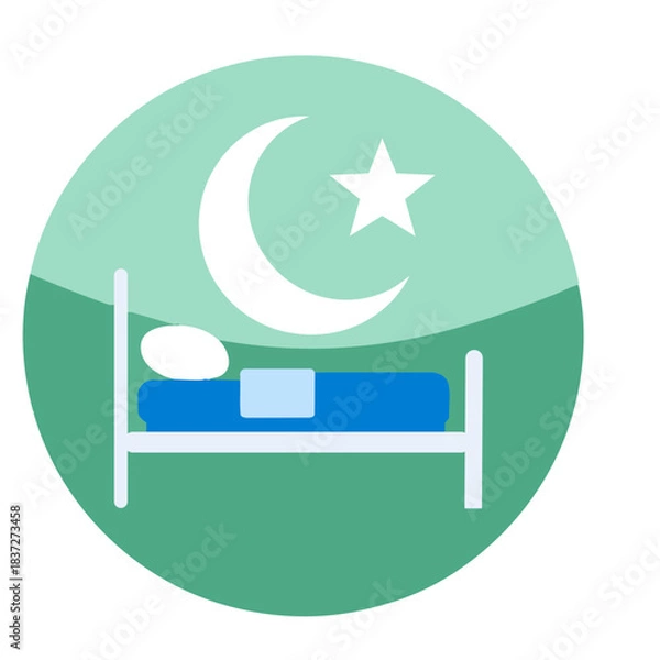 Fototapeta App Sleep Icon