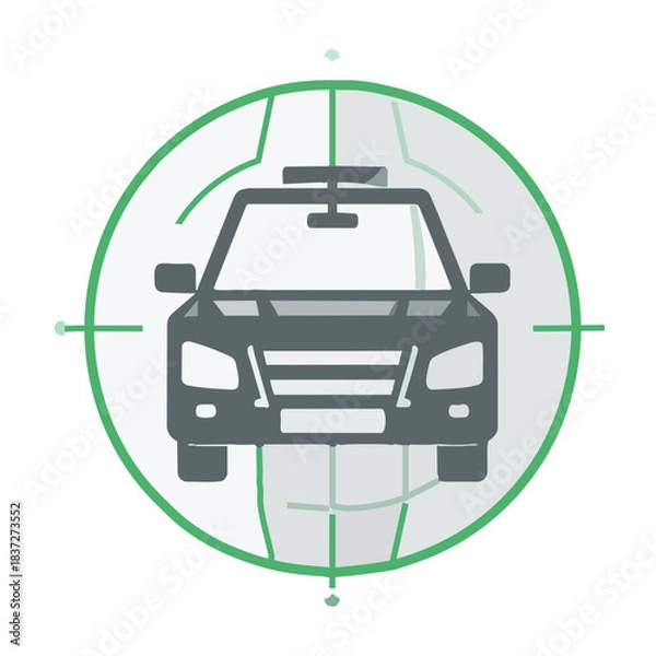 Fototapeta App Transport Icon