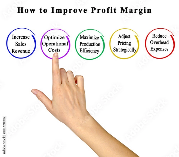 Obraz Ways to Improve Profit Margin