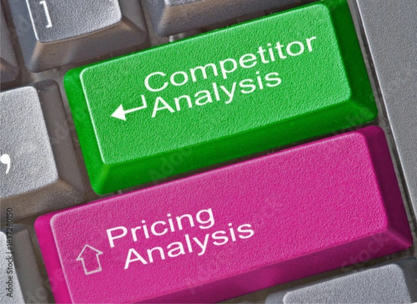 Obraz Key for plan and development