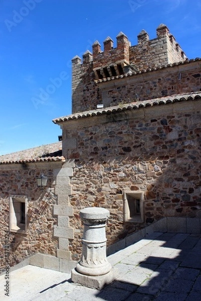 Obraz Torre de Bujaco, Cáceres, Extremadura, Spain.