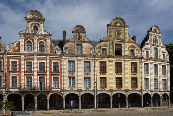 Obraz Façades baroques d'Arras