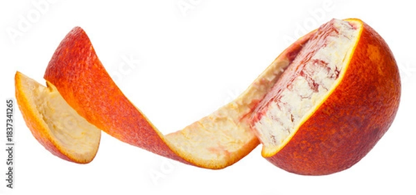 Obraz Orange isolated on white background.