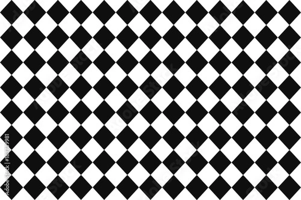Fototapeta チェックの背景　checker pattern background