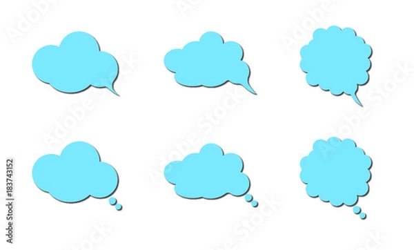 Obraz 吹き出し（雲）