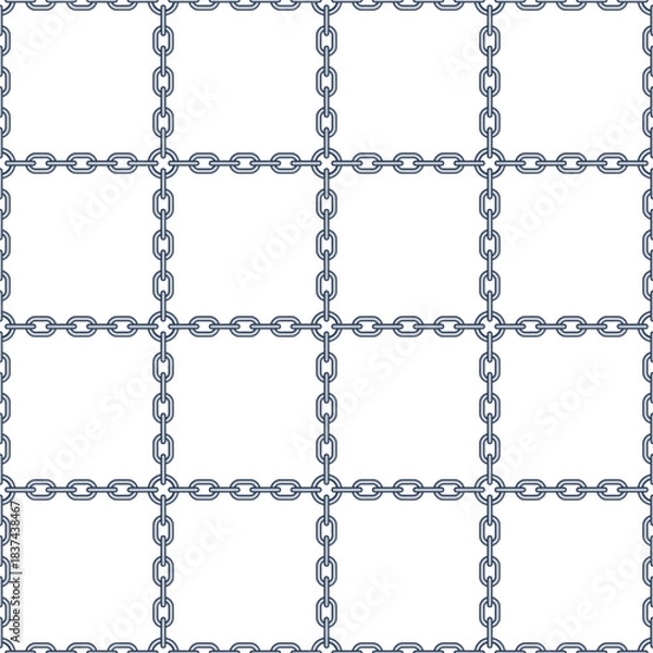 Obraz Chain net pattern