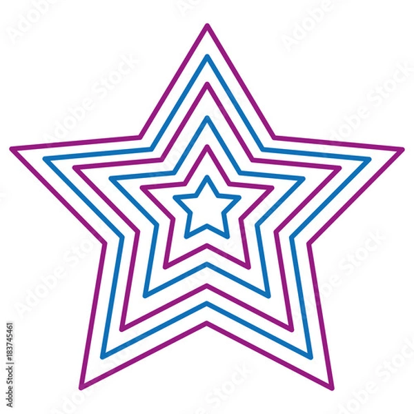 Obraz game star isolated icon vector illustration design