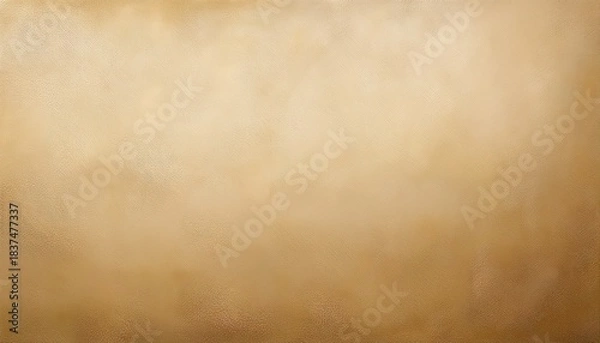 Fototapeta Vintage Gold Texture Background With Cream Beige And Brown Tones Mimicking Parchment Paper With A Soft Pastel Gradient And Solid Surface