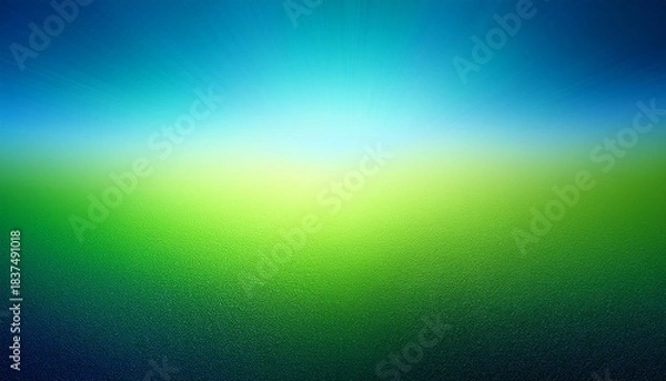 Obraz Blue Green Gradient Bright Light Texture Background Generative Ai