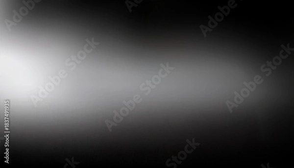 Obraz Abstract Black Gradient With Transparent Background