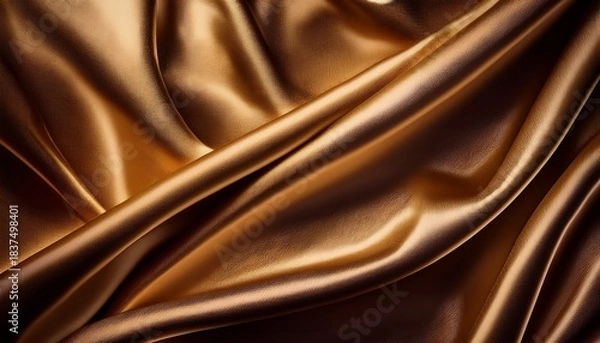 Fototapeta Abstract Background Luxury Cloth Or Liquid Wave Or Wavy Folds Of Grunge Silk Texture Satin Velvet Material Or Luxurious Christmas Background Or Elegant Wallpaper Design Background