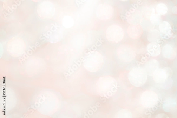 Fototapeta 파스텔 컬러의 부드러운 빛 보케 배경