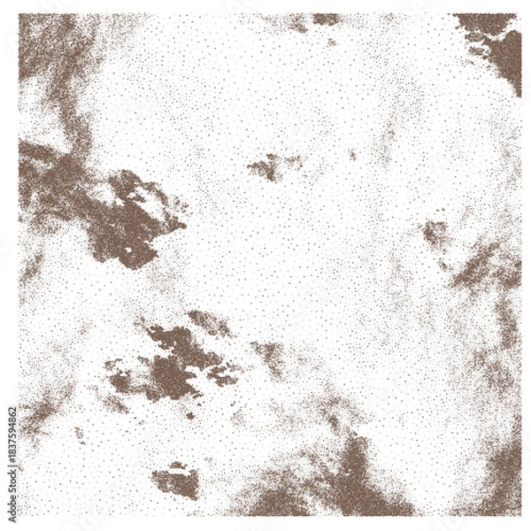 Fototapeta Minimalist Abstract Design with Vertical White Line on Earthy Brown Background