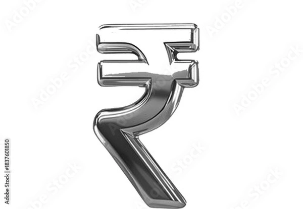 Obraz rupee symbol