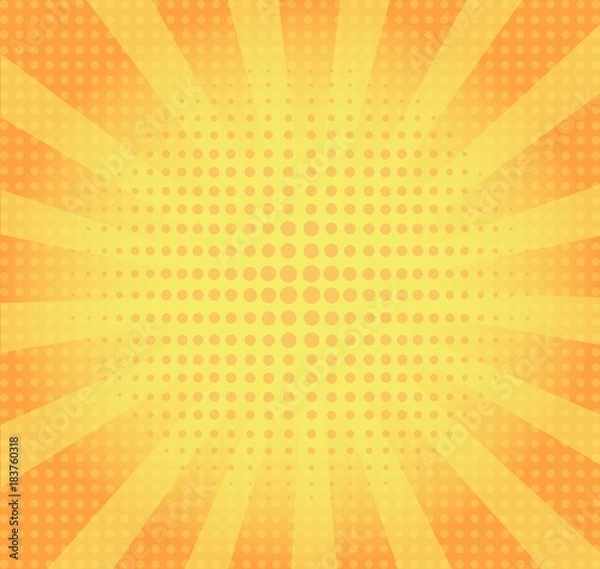 Obraz background in style pop art