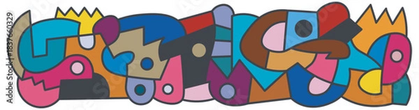 Obraz colorful abstract art