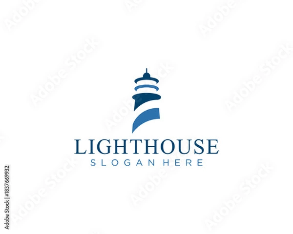 Obraz Lighthouse logo