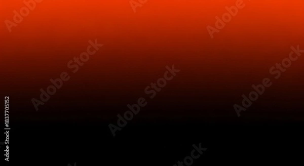 Fototapeta Smooth Gradient From Deep Red To Black background color